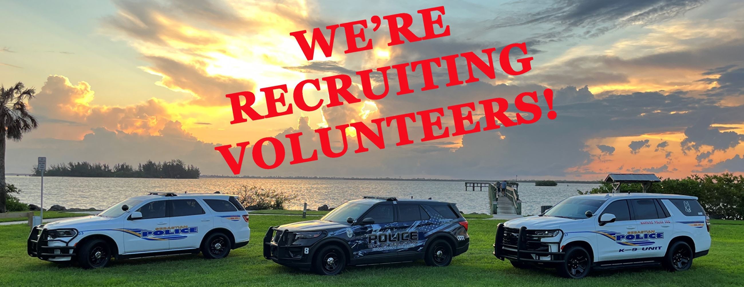 We're Recruiting Volunteers