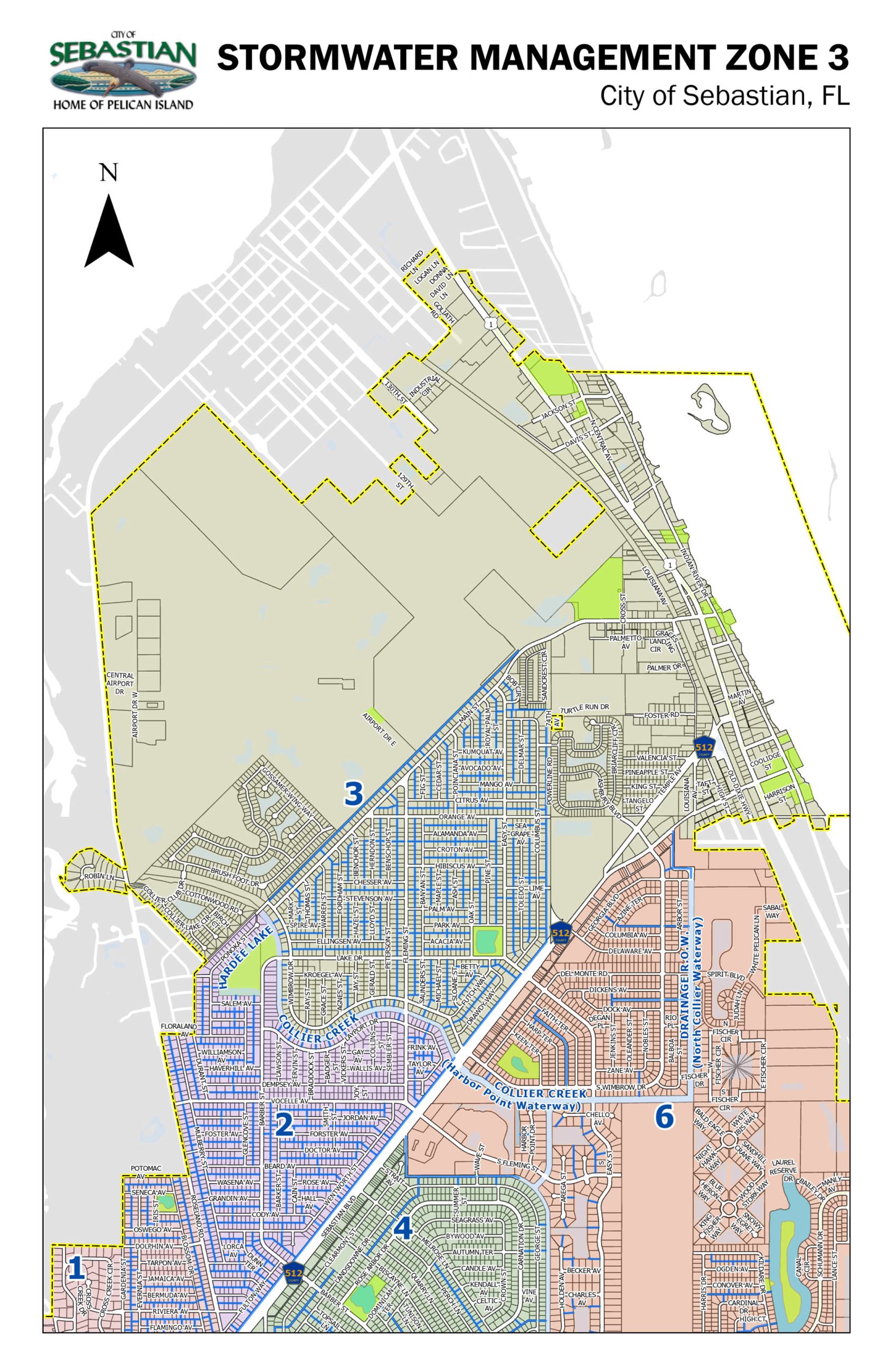 Stormwater Zone 3 Map
