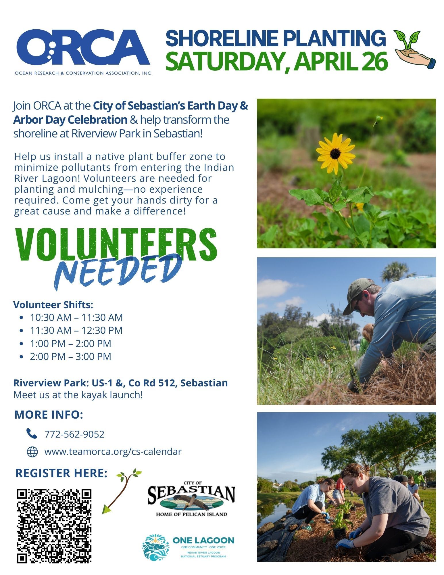 Flyer Riverview Park Buffer planting day April 2025 as of 2-7-2025