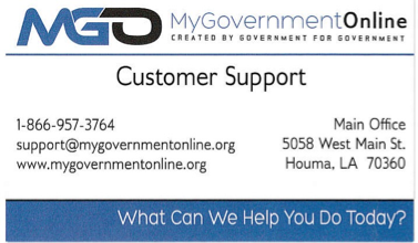 MyGovernmentOnline Card
